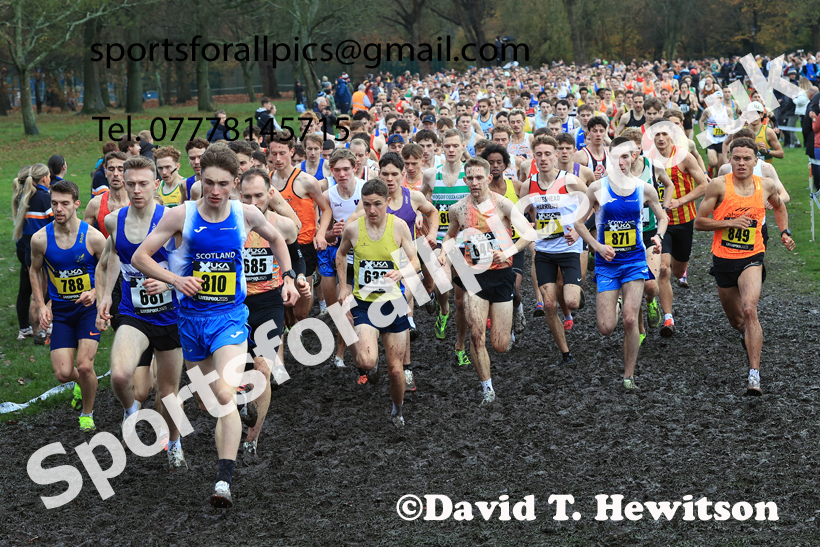 Senior Mens and Under-23s 2025 Liverpool Cross Challenge, Sefton Park, Saturday, November 22th. Photo: David T. Hewitson/Sports for All Pics